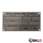 Engraved Stainless Steel Tags & Plates