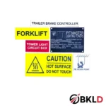 Traffolyte engraved labels