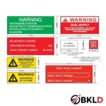 Raised Panel Solar Labels